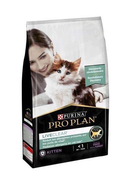 Live Clear Kitten Hindi Etli Yavru Kedi Maması 1,4 kg x 2 Adet fiyatları