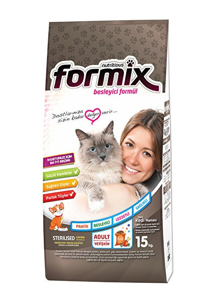 Formix Kısır Kedi Maması 15 kg