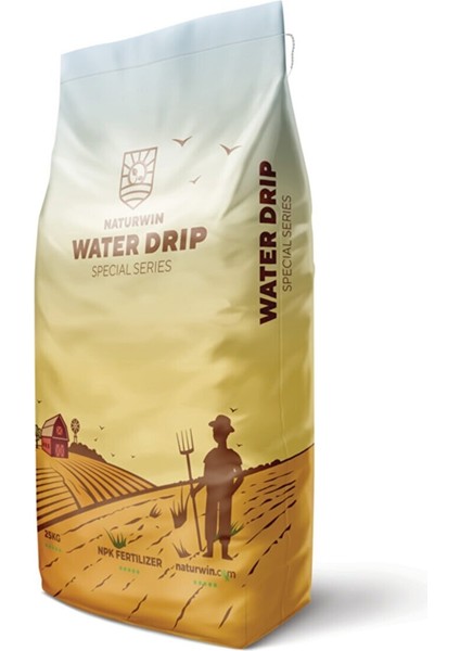 Damlama Gübresi Naturwin Waterdrip 5-5-40+2mgo+Me Npk Gübre 25KG