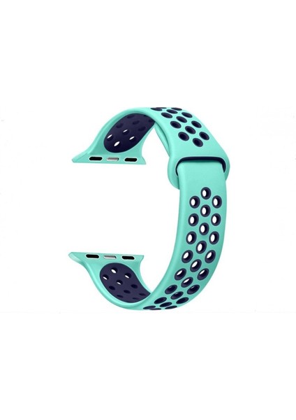 Apple Watch Uyumlu 5 45 mm Nike Spor Delikli Kordon Kayış