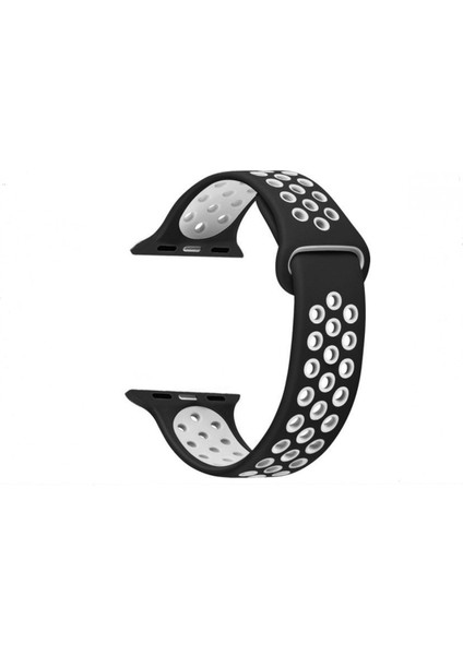 Apple Watch Uyumlu 2 42 mm Nike Spor Delikli Kordon Kayış
