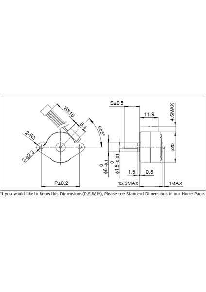 Nmb PM20S-020 Step Motor 12V