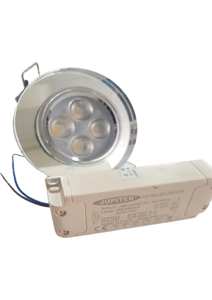 Ls390 4x1w 3000k Powerledli Spot Jupıter