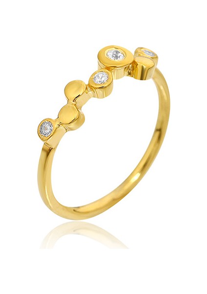 Gold Daireli Yüzük