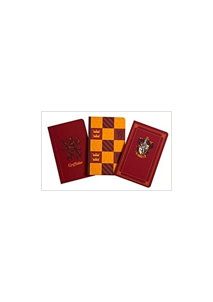 Harry Potter: Gryffindor Pocket Notebook Collection (Set Of 3) - Insight Editions