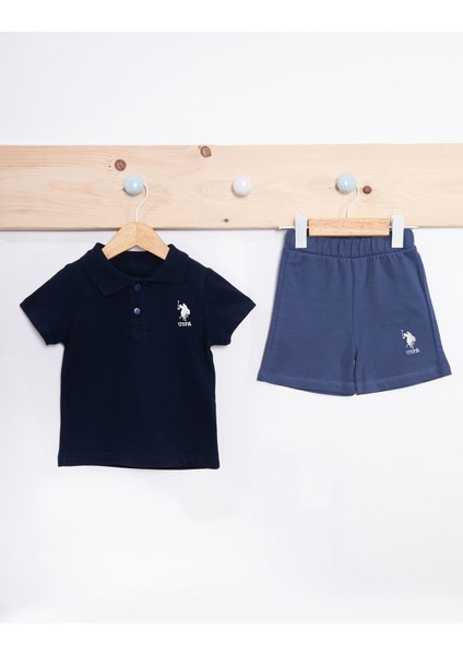 Classic Lacivert Erkek Bebek Takımı