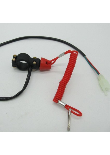 Atv Bisikletler Tekneler Dıştan Takma Motor Kill Stop Anahtarı Güvenlik Tether Ipi modelleri