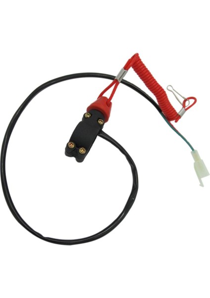 Atv Bisikletler Tekneler Dıştan Takma Motor Kill Stop Anahtarı Güvenlik Tether Ipi indirimleri