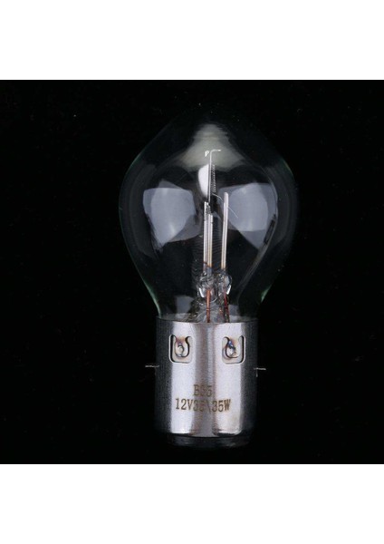 BA20D S2 12 V 35/35 W Motosiklet Far Lambası Işık Halojen Ampul Temizle indirimleri