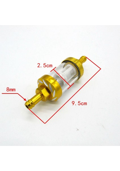 5/16 "8mm Altın Evrensel Için Çukur Kir Bisiklet Motosiklet Atv