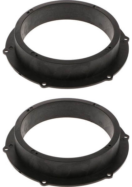 2 Adet 6.5 "araba Hoparlör Spacers Adaptörü Montaj Braketi Yüzük Vw, Passat B7 fırsatları