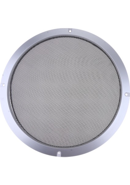 2x 10 Inç Yedek Yuvarlak Hoparlör Koruyucu Örgü Kapak Hoparlör Izgara Gümüş fiyatları