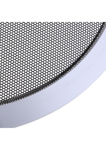 2x 10 Inç Yedek Yuvarlak Hoparlör Koruyucu Örgü Kapak Hoparlör Izgara Gümüş fırsatları