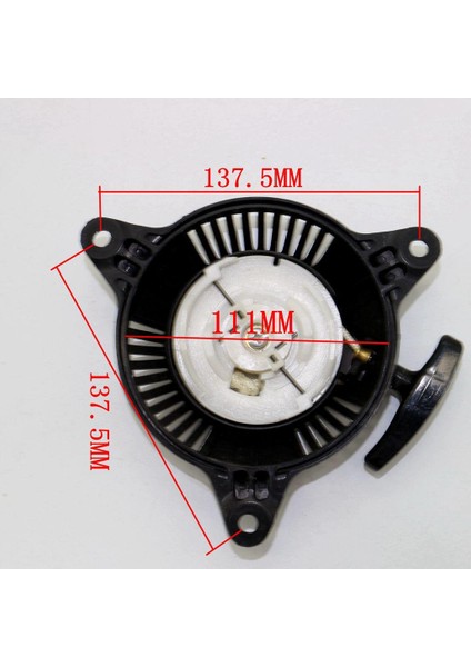 Honda GXH50 Için Kolay Başlat Pullstart Belle Çimento Mikser Siyah(Yurt Dışından)