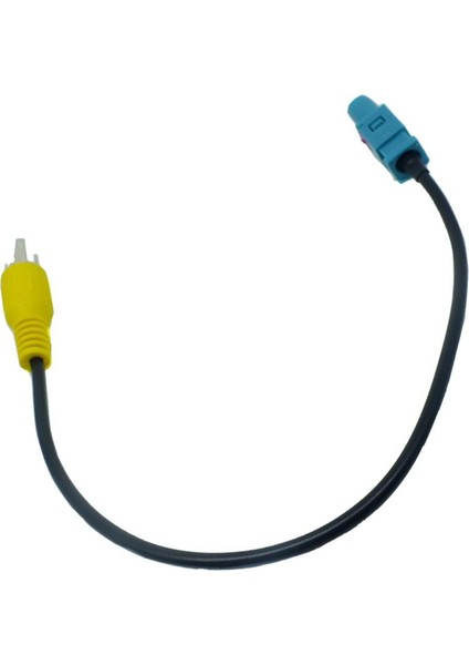Rf Kablosu Fakra Kadın Kadın "z" Rca Erkek Pigtail Kablosu Için Araba DVD Siyah