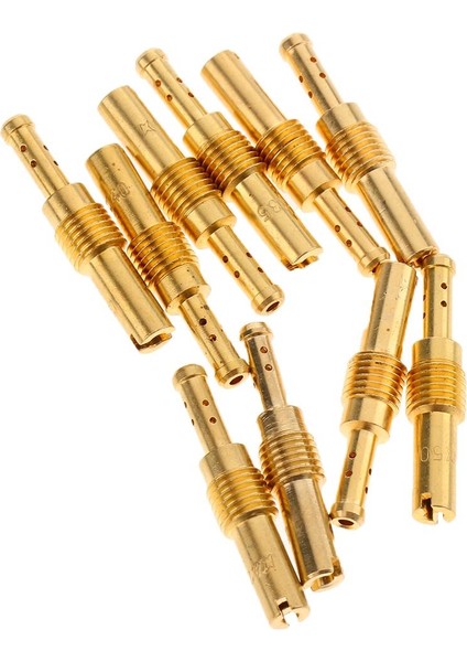 10X Karbüratör Yavaş Pilot Jets 32 35 .... 50 52 55 Pwk Koso Oko Için