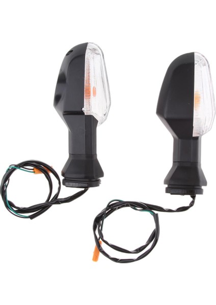 Motosiklet Dönüş Sinyali Göstergeleri Blinkers Işık (Lence Lens, Amber Işık) fiyatları