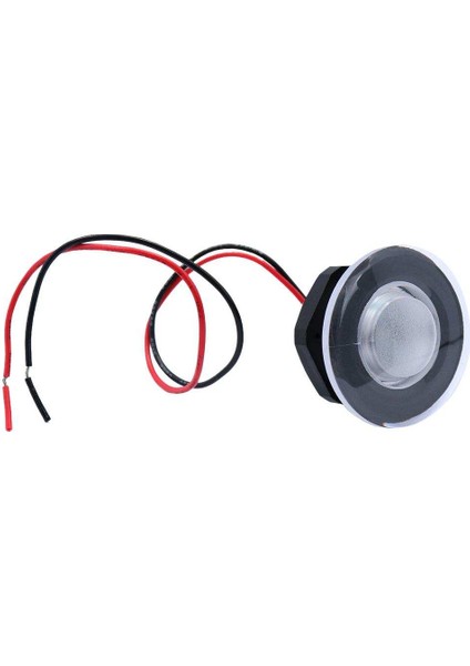 12 V LED Yuvarlak Nezaket Işık Yat Deniz Tekne Merdiven Güvertesi Lambası Sıcak Beyaz