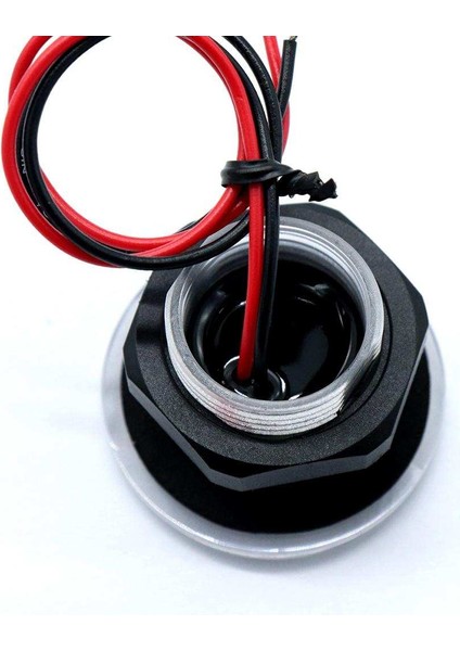 12 V LED Yuvarlak Nezaket Işık Yat Deniz Tekne Merdiven Güvertesi Lambası Sıcak Beyaz