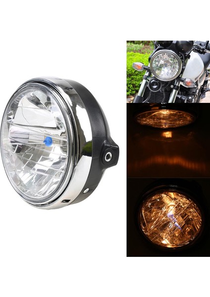 Motosiklet Motosiklet Krom Halojen Ön Far Lambası Işık Vtec / Vtr 250 Için(Yurt Dışından) fiyatları
