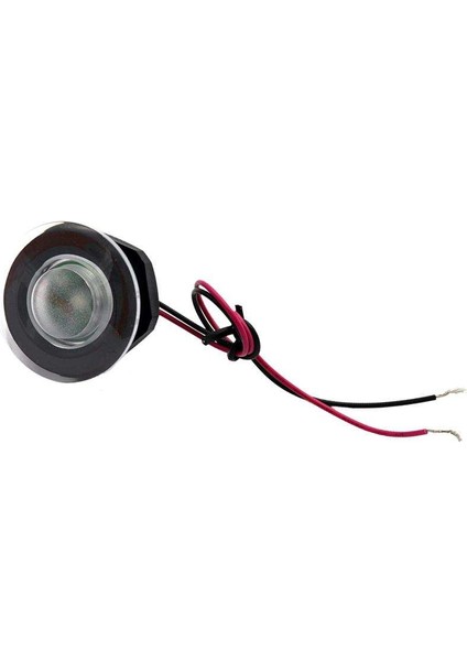 12 V LED Yuvarlak Göz Küresi Nezaket Işık Yat Deniz Tekne Merdiven Güvertesi Lambası Kırmızı