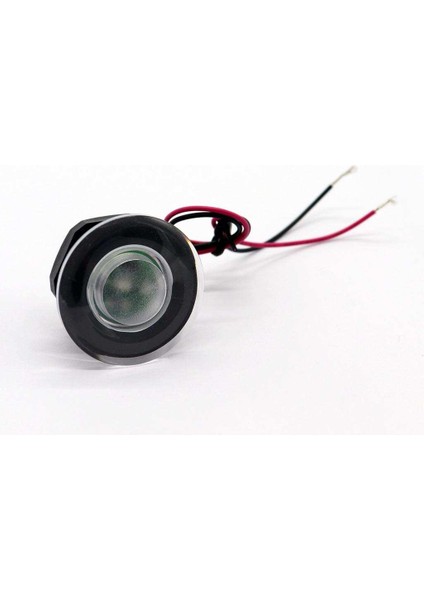 12 V LED Yuvarlak Göz Küresi Nezaket Işık Yat Deniz Tekne Merdiven Güvertesi Lambası Kırmızı