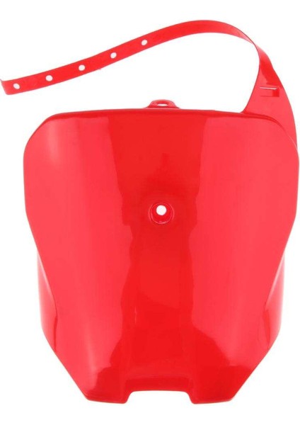 Kırmızı Motosiklet Ön Sayı Plaka Honda CRF70 80 100 Pit Dirt Bike fiyatları
