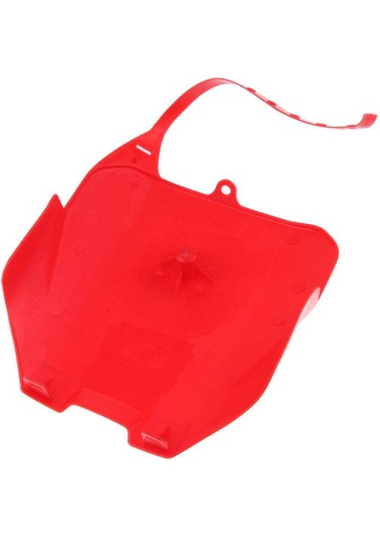 Kırmızı Motosiklet Ön Sayı Plaka Honda CRF70 80 100 Pit Dirt Bike fırsatları