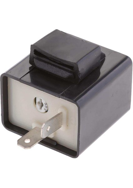 Motosiklet 2-Pin Hız Ayarlanabilir LED Göstergesi Flaşör Röle Direnç Düzeltme