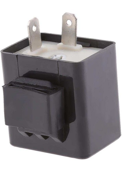 Motosiklet 2-Pin Hız Ayarlanabilir LED Göstergesi Flaşör Röle Direnç Düzeltme fırsatları