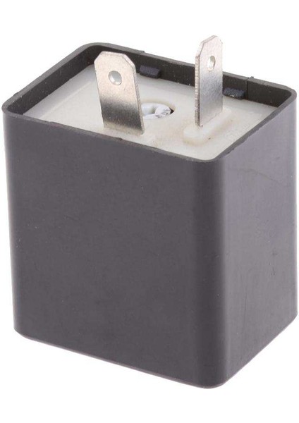 Motosiklet 2-Pin Hız Ayarlanabilir LED Göstergesi Flaşör Röle Direnç Düzeltme indirimleri