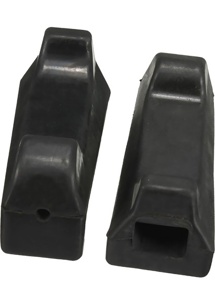 2 Parça Motosiklet Ön Kauçuk Footrest Yamaha YBR125 Tüm Yıllar Için Uygun