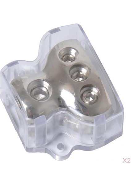 2 Adet Güç Dağıtım Bloğu Otomatik Araba Ses Amplifikatörü 1 3 Yolunda Sigorta(Yurt Dışından)