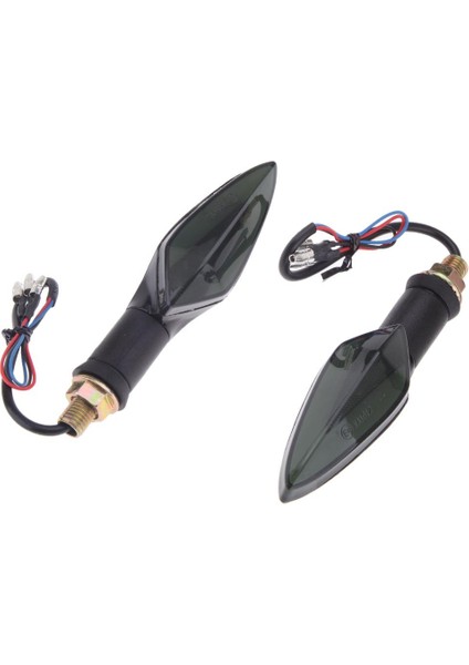 2 x Evrensel Ön ve Arka Motosiklet Amber LED Dönüş Sinyali Göstergesi Blinker indirimleri