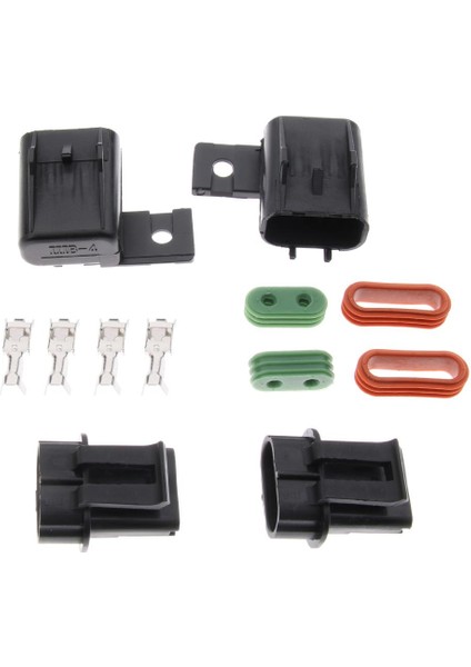 2 Takım Otomotiv Araba Tekne Orta Bıçak Sigorta Kutusu Blok Soketi Terminalleri ile fiyatları