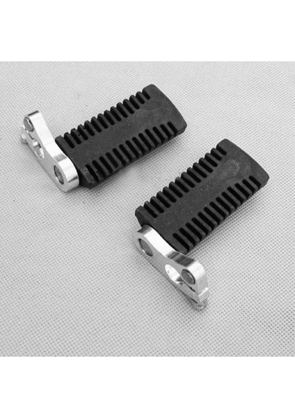 2 Adet Gümüş Siyah 43CC 47CC 49CC Mini Cep Bisiklet Pit Bisiklet Footpegs Footrest