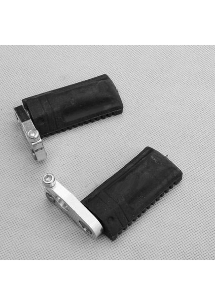 2 Adet Gümüş Siyah 43CC 47CC 49CC Mini Cep Bisiklet Pit Bisiklet Footpegs Footrest