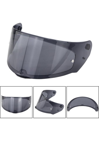 FF-353 320 328 80 Pc Visor Lens Için Visor Lens Uv Koruması. - Koyu Gri indirimleri