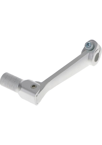 11MM Dişli Shifter Shift Kolu Motosiklet Kir Çukur Bisiklet Buggy Atv Gümüş Için fırsatları