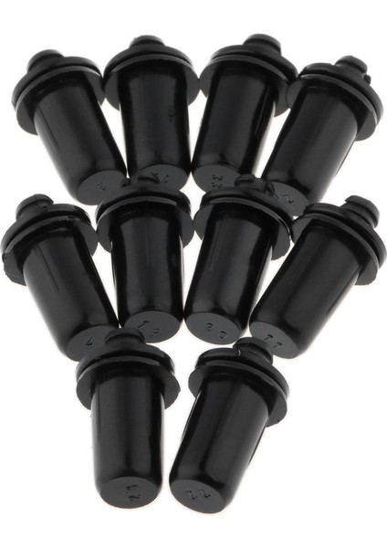 Premium Ses Örgü Toka Kitleri # 046 Snap Raptiye Rivet Klipler (X 10PACK)