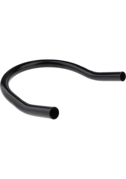 Ukswept Siyah Cafe Racer Retro Koltuk Çerçeve Hoop Loop Sonu 210MM