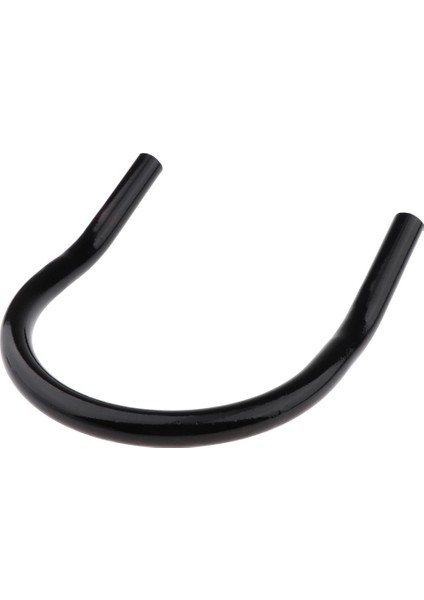 Ukswept Siyah Cafe Racer Retro Koltuk Çerçeve Hoop Loop Sonu 210MM