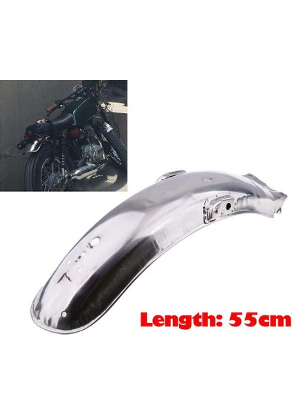 Metal Çelik 55 cm * 14 cm Arka Çamurluk Krom Uyar Honda CG125 Fan Kargo fiyatları