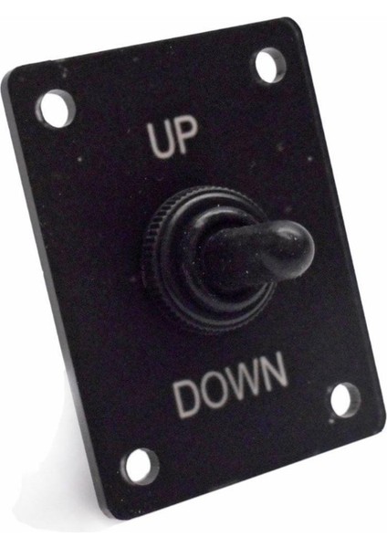 2 Adet Tekne 3 Pin Yukarı Aşağı Açılı / Kapama / Anlık Geçiş Anahtarı Paneli 12 V 15A(Yurt Dışından) modelleri