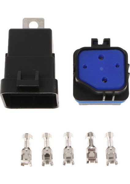12V 40A Araba Alarmları ve Farlar Kontrolü Için Su Geçirmez Entegre Röle fiyatları