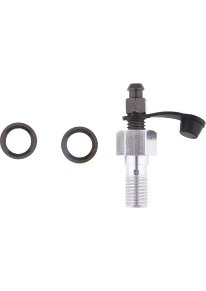Alüminyum Alaşım Banjo Bolt ve Blow Meme / Vida M10 x 1.25MM Gümüş