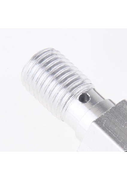 Alüminyum Alaşım Banjo Bolt ve Blow Meme / Vida M10 x 1.25MM Gümüş