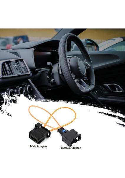 Lif Optik Döngü Kablo Fiş Konnektörü Audi Için X2, Mercedes Için(Yurt Dışından) modelleri