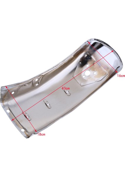 Suzuki GN125 Için Krom Motosiklet Arka Mudguard Kupa Guard fiyatları