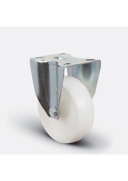 Polyamid Sabit Tablalı Teker 125X37,5 mm